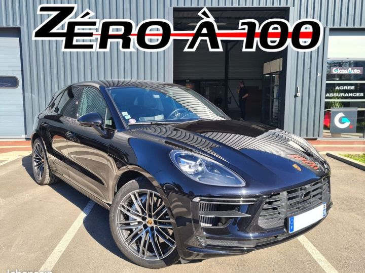 Porsche Macan Turbo 3.6 V6 AWD 440 cv Boîte auto Noir - 1