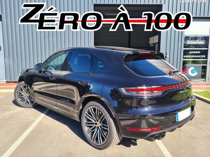 Porsche Macan Turbo 3.6 V6 AWD 440 cv Boîte auto Noir - 2