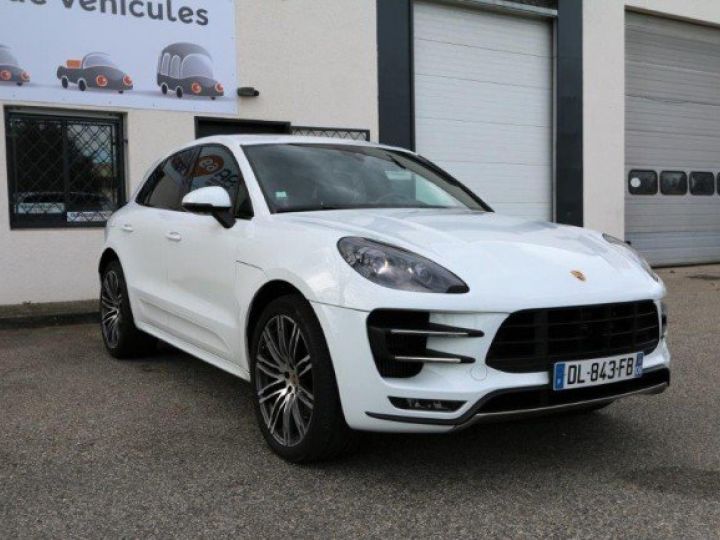 Porsche Macan TURBO 3.6 V6 TURBO     Essence BLANC - 1