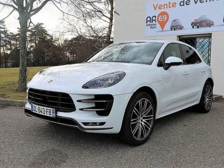 Porsche Macan TURBO 3.6 V6 TURBO     Essence BLANC - 3