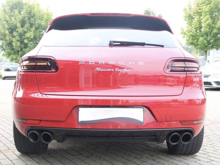 Porsche Macan Turbo PERFORMANCE/ACC/SPORT DESIGN Rouge - 3