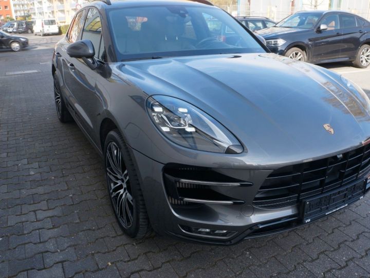 Porsche Macan TURBO PERFORMANCE PREMIERE MAIN GARANTIE 12 MOIS GRIS AGATE - 7