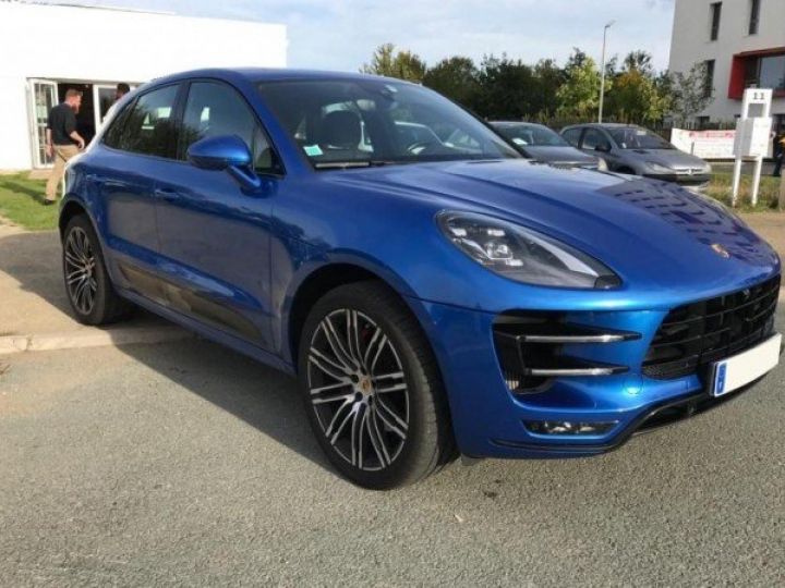 Porsche Macan V6 TURBO 400 cv PDK     Essence BLEU SAPHIR - 1