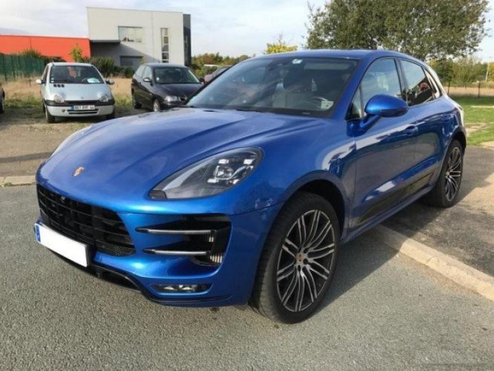 Porsche Macan V6 TURBO 400 cv PDK     Essence BLEU SAPHIR - 3