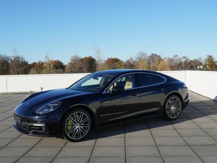 Porsche Panamera 4 E-Hybrid PDLS Pano Carbone Bose noir métallisé - 1