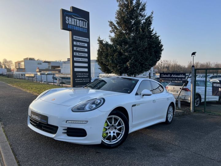 Porsche Panamera II (970) S E-Hybrid 3.0 DFi V6 333ch Tiptronic-8 50,000Kms FULL OPTIONS BLANC - 1