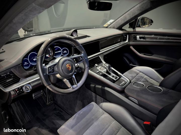 Porsche Panamera II SPORT TURISMO GTS PERFORMANCE 4.0 V8 460 CH PDK 8 SportDesign ROUE DIRECTRICE CARBONE JA21 MATRIX SOFT CLOSE CAM360 TÊTE HAUT VOLANT FULL OPTIONS Gris - 4