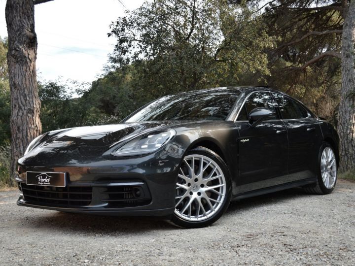 Porsche Panamera MAGNIFIQUE PORSCHE PANAMERA 971 4 E-HYBRID 2.9 V6 TURBO 462ch GRIS VOLCANO PDLS CHRONO ECHAP. SPORT PASM TO SEULEMENT 44000KMS ORIGINE FRANCE 69990Ke Gris Volcano - 4