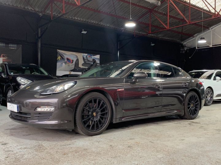 Porsche Panamera PORSCHE PANAMERA 4 PDK / V6 3.0 299CV / TOE / CHRONO/ SUSP PNEU/ 20 / SUPERBE Gris Carbone - 4