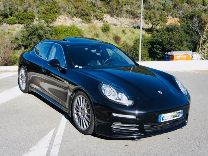 Porsche Panamera PORSCHE PANAMERA 4S 3.0 V6 TURBO 420 CH PDK Noire Metallisee - 1