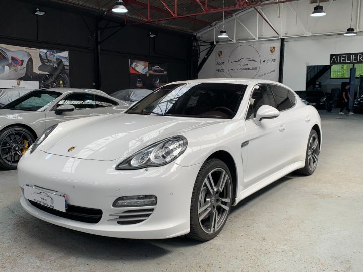 Porsche Panamera PORSCHE PANAMERA 4S PDK 4.8 400CV / VENTILE / CHRONO / PDLS / SUPERBE /75000KMS Blanc - 1