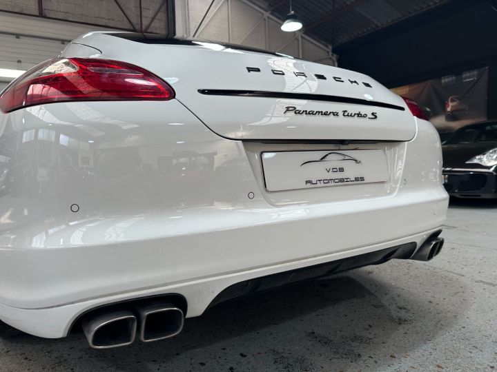 Porsche Panamera PORSCHE PANAMERA TURBO S 4.8 550CV PDK / TOE / PSE / CHONO /FULL OPTIONS Blanc - 7