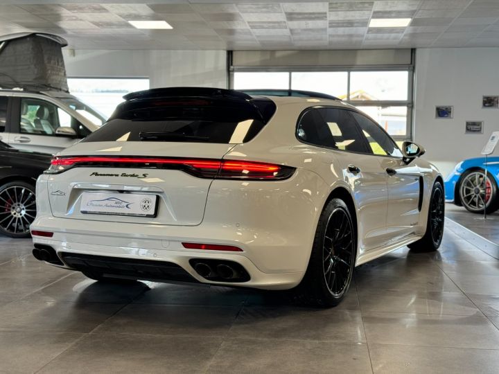 Porsche Panamera SPORT TURISMO 4.0 V8 TURBO S E-HYBRID PDK Blanc Verni - 11