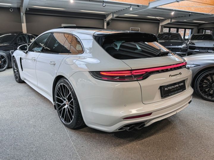 Porsche Panamera SPORT TURISMO 4 S E-Hybrid 560ch PANO CARBONE PREMIERE MAIN GARANTIE 12 MOIS TVA RECUPERABLE BLANC - 5