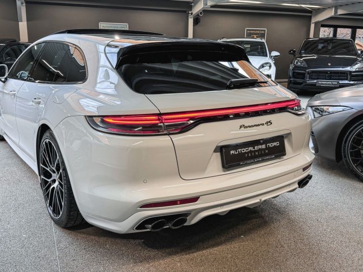 Porsche Panamera SPORT TURISMO 4 S E-Hybrid 560ch PANO CARBONE PREMIERE MAIN GARANTIE 12 MOIS TVA RECUPERABLE BLANC - 6