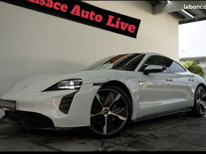 Porsche Taycan SPORT TURISMO (9J1) 408CH Blanc - 3