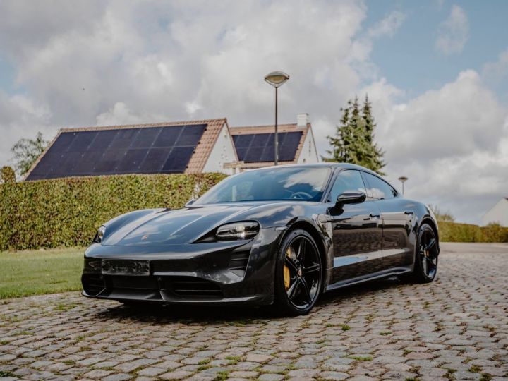 Porsche Taycan TURBO S 761 94KWH - PREMIERE MAIN - TVA RECUPERABLE - Gris Métallisé - 30