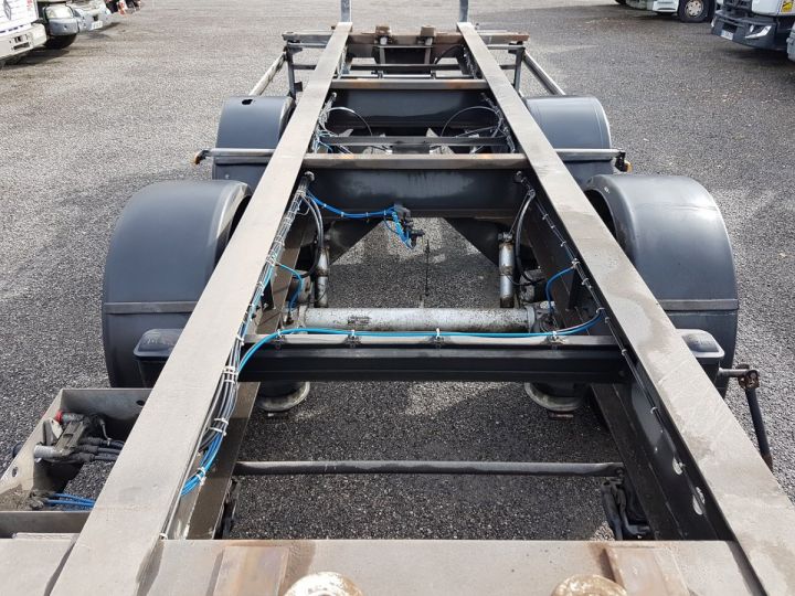 Remolque Samro Transporte de contenedores PORTE-CAISSE MOBILE 7m80 GRIS - 7