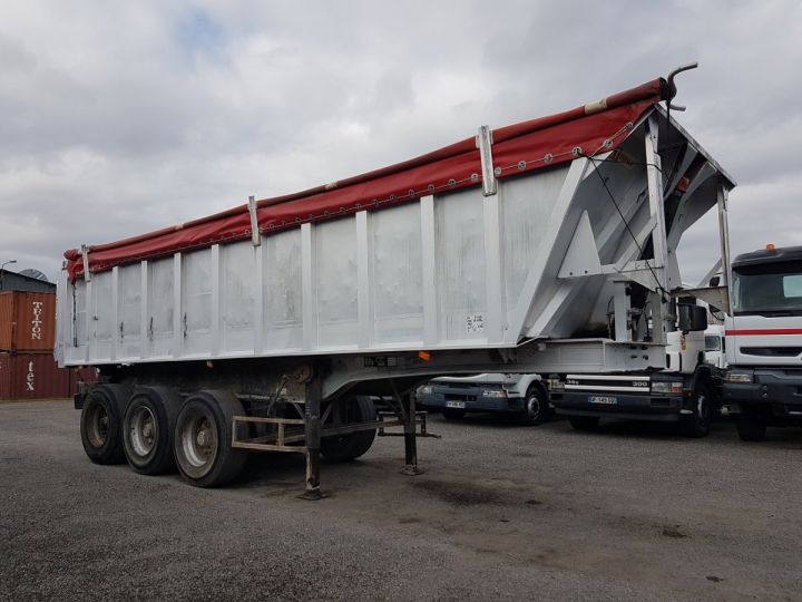 Remorque General Trailers Benne arrière BENALU 3 essieux 24m3 GRIS - 3