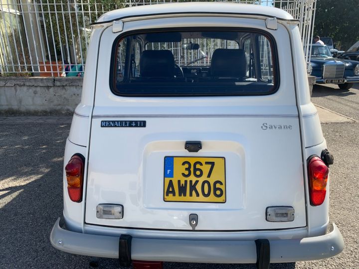 Renault 4L TL SAVANE Blanche - 4