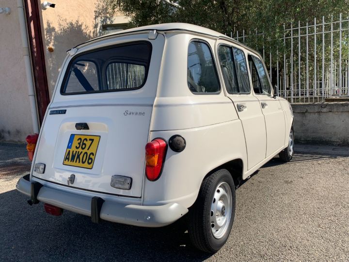 Renault 4L TL SAVANE Blanche - 5