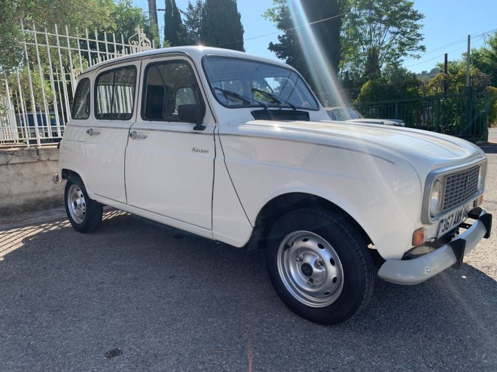 Renault 4L TL SAVANE Blanche - 8