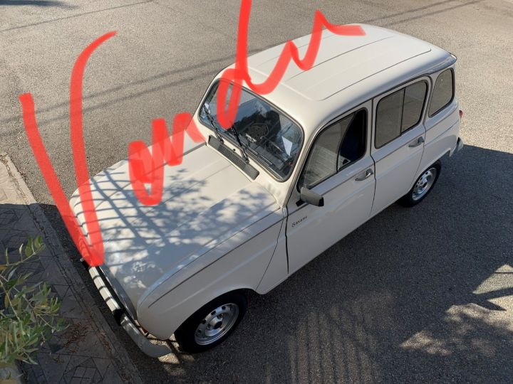 Renault 4L TL SAVANE Blanche - 1