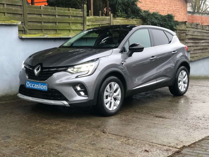 Renault Captur 1.0 TCe Intense Navi Camera Clim Appel CarPlay Gris Métallisé - 4