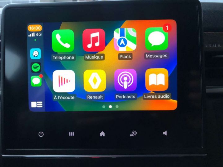 Renault Captur 1.0 TCe Intense Navi Camera Clim Appel CarPlay Gris Métallisé - 15