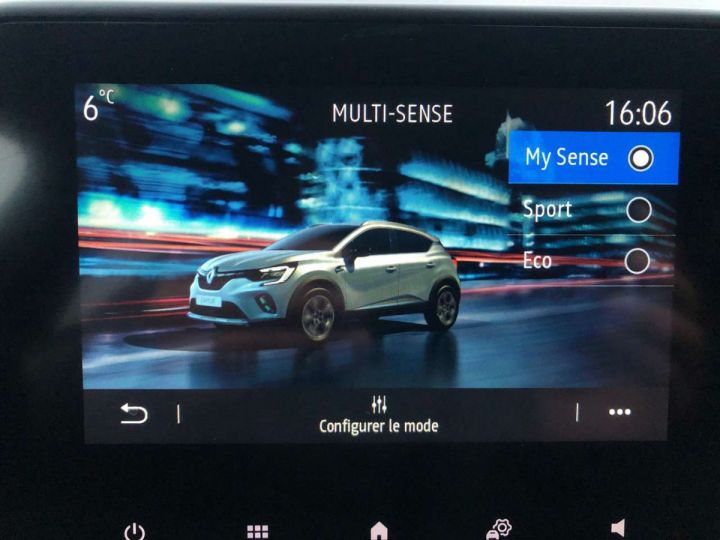 Renault Captur 1.0 TCe Intense Navi Camera Clim Appel CarPlay Gris Métallisé - 26