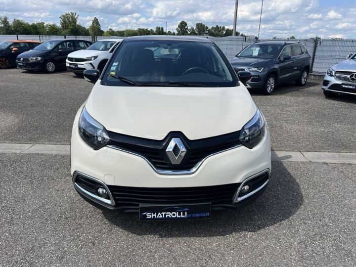 Renault Captur 1.5 dCi 90cv E6 Energy Intens 1erMain 61,000kms Clim Régulateur BLANC - 2