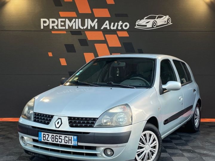 Renault Clio 2 1.2 16V 75 cv Authentique Climatisation Automatique Ct Ok 2026 Gris - 1