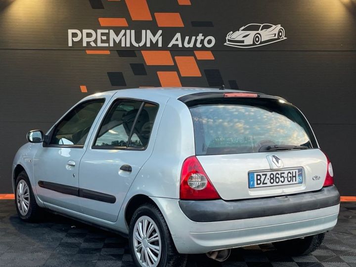 Renault Clio 2 1.2 16V 75 cv Authentique Climatisation Automatique Ct Ok 2026 Gris - 4