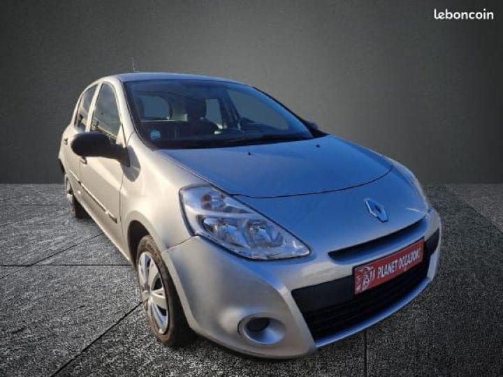 Renault Clio 3 1.2i 75cv 42854 Km 1ère Main Crit'Air 1 Gris - 2