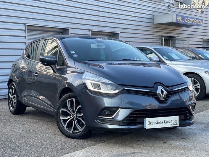 Renault Clio 4 (2) 0.9 TCe 90ch Intens 57.100 Kms Full LED GPS Gris - 1