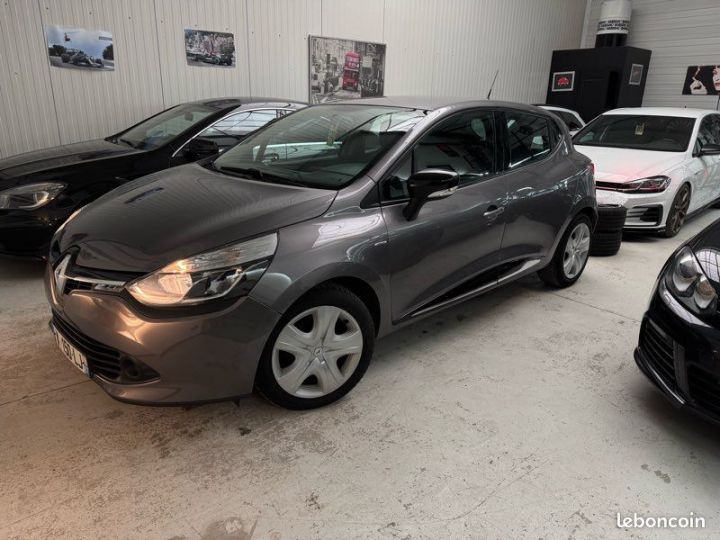 Renault Clio 4 IV LIMITED 1.2 essence RAS 86 500 KM Gris - 2