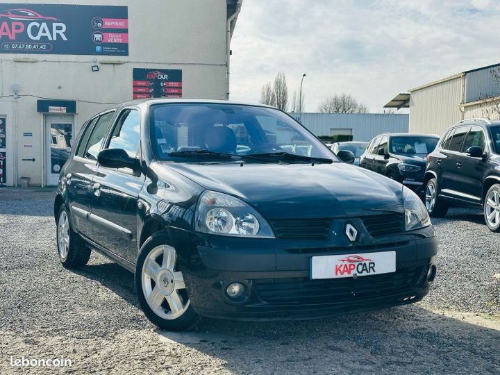 Renault Clio II 1.5 DCI 100 SPORT DYNAMIQUE (2005) 172 869 km • Garantie 6 mois Noir - 1