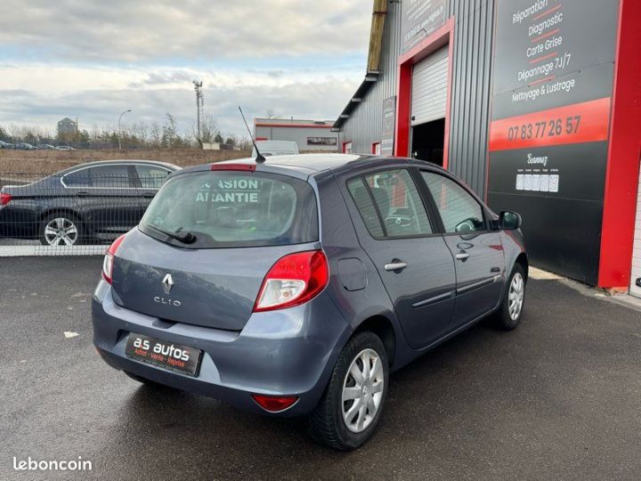 Renault Clio III phase 2 1.2 TCE 16v eco 101cv dynamique faible kms crit’air 1 Clim- vitre électrique ère main reprise - Gris - 3