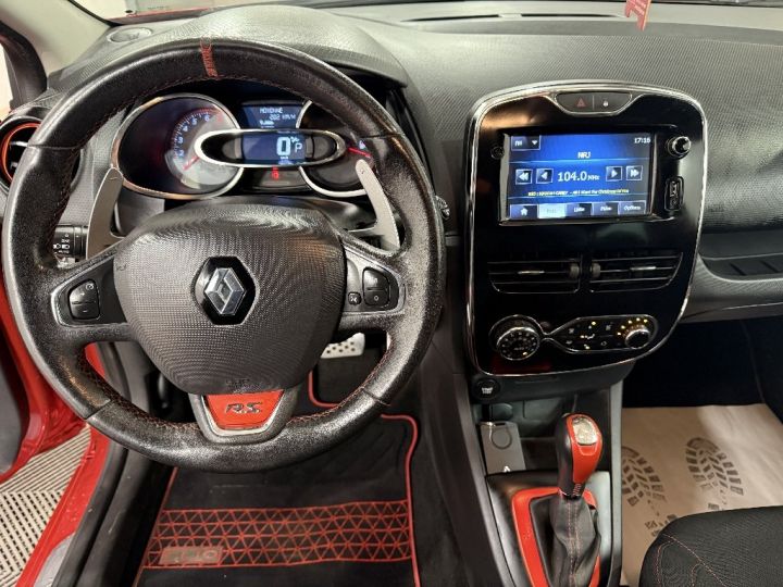 Renault Clio RS IV 1.6 Turbo 200 EDC +108500KMS Rouge - 10