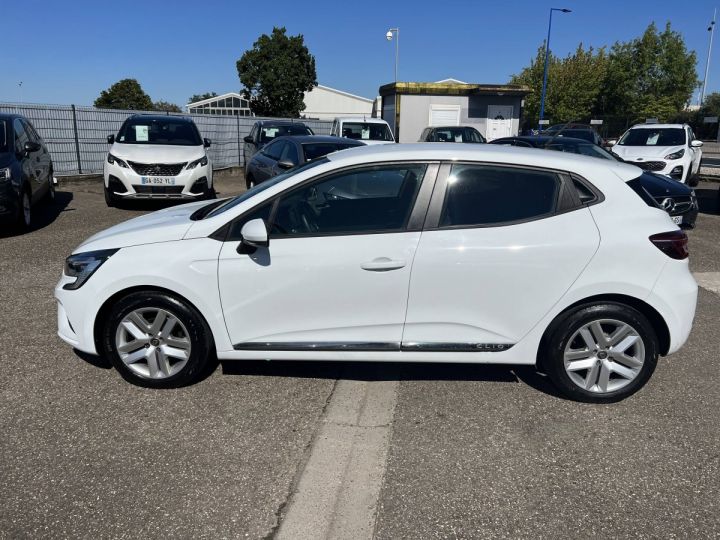 Renault Clio V 1.0 TCe 100ch Zen 1erMain 45,000Kms Clim Régulateur Prime a la conversion BLANC - 9