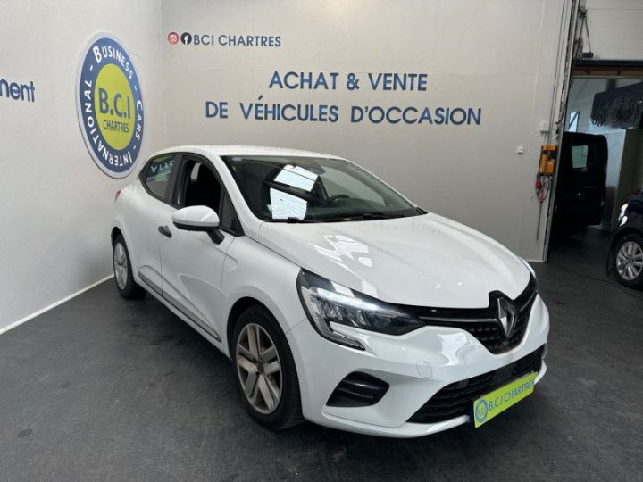 Renault Clio V 1.0 TCE 90CH BUSINESS X-TRONIC -21 Blanc - 1