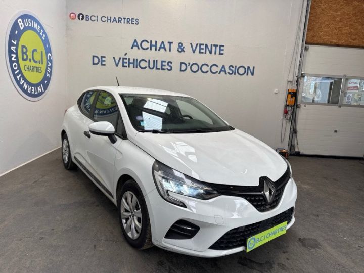 Renault Clio V STE 1.0 SCE 65CH AIR NAV - 21 Blanc - 2