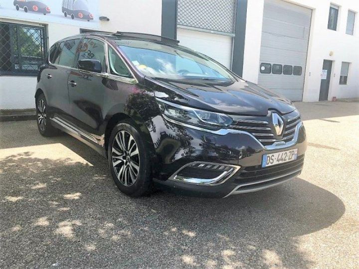 Renault Espace V 1.6 DCI 160 TWIN TURBO ENERGY INITIALE PARIS EDC 7 PLACES 4CONTROL     Diesel NOIR ETOILE - 1