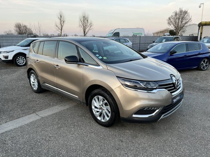 Renault Espace V 1.6 dCi 160ch INTENS EDC 7Places BVA Camera / Problème Boîte auto BEIGE - 2