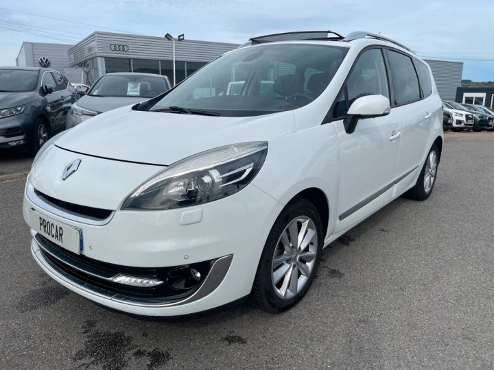 Renault Grand Scenic 1.6 dCi 130ch energy Initiale 7 places Blanc - 1