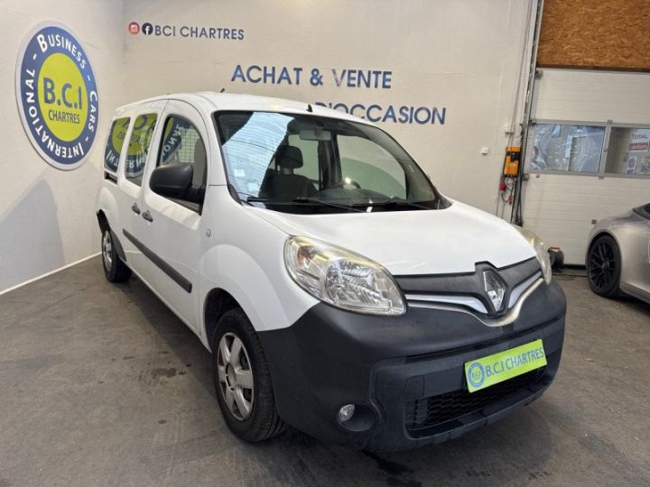 Renault Kangoo Express II MAXI 1.5 DCI 90CH ENERGY CABINE APPROFONDIE GRAND CONFORT EURO6 Blanc - 1