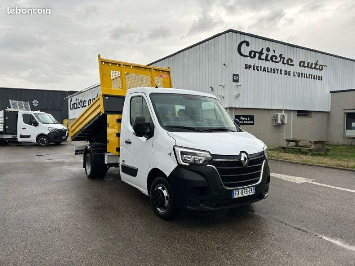 Renault Master 21490ht 2,3 dci 130cv benne coffre Blanc - 1