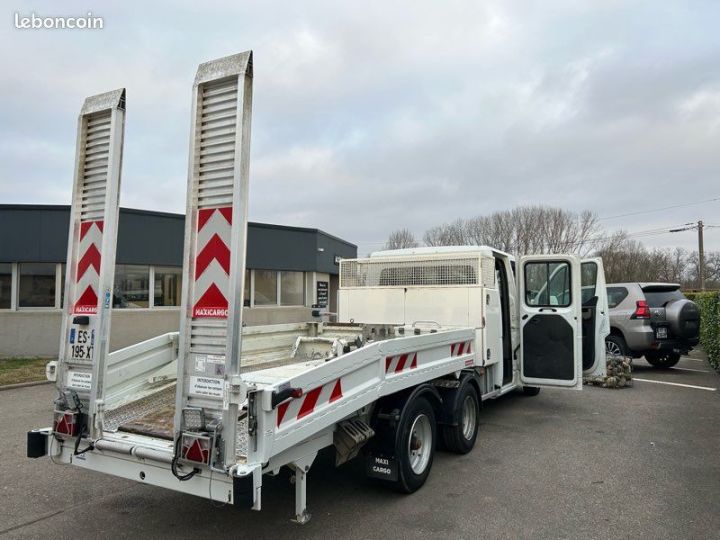 Renault Master 22990 ht double cabine maxicargo porte engin Blanc - 3