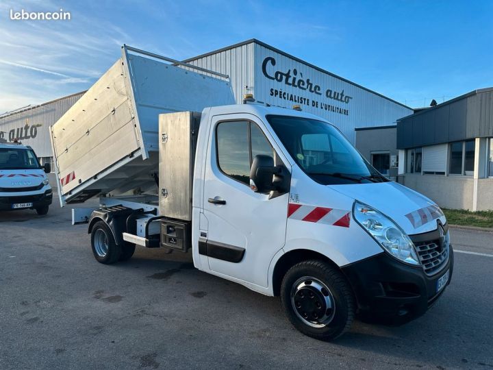 Renault Master 23500 ht benne coffre rehausses alu 2018  - 1