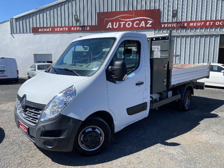 Renault Master BENNE CHASSIS CABINE 3.5t 2.3 dCi 130 E6 CONFORT + COFFRE +113000KM Blanc - 3